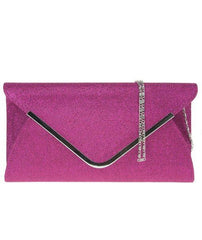 Glitter Envelope Clutch - Jessa-Bags