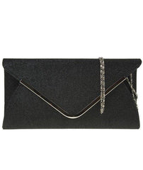 Glitter Envelope Clutch - Jessa-Bags