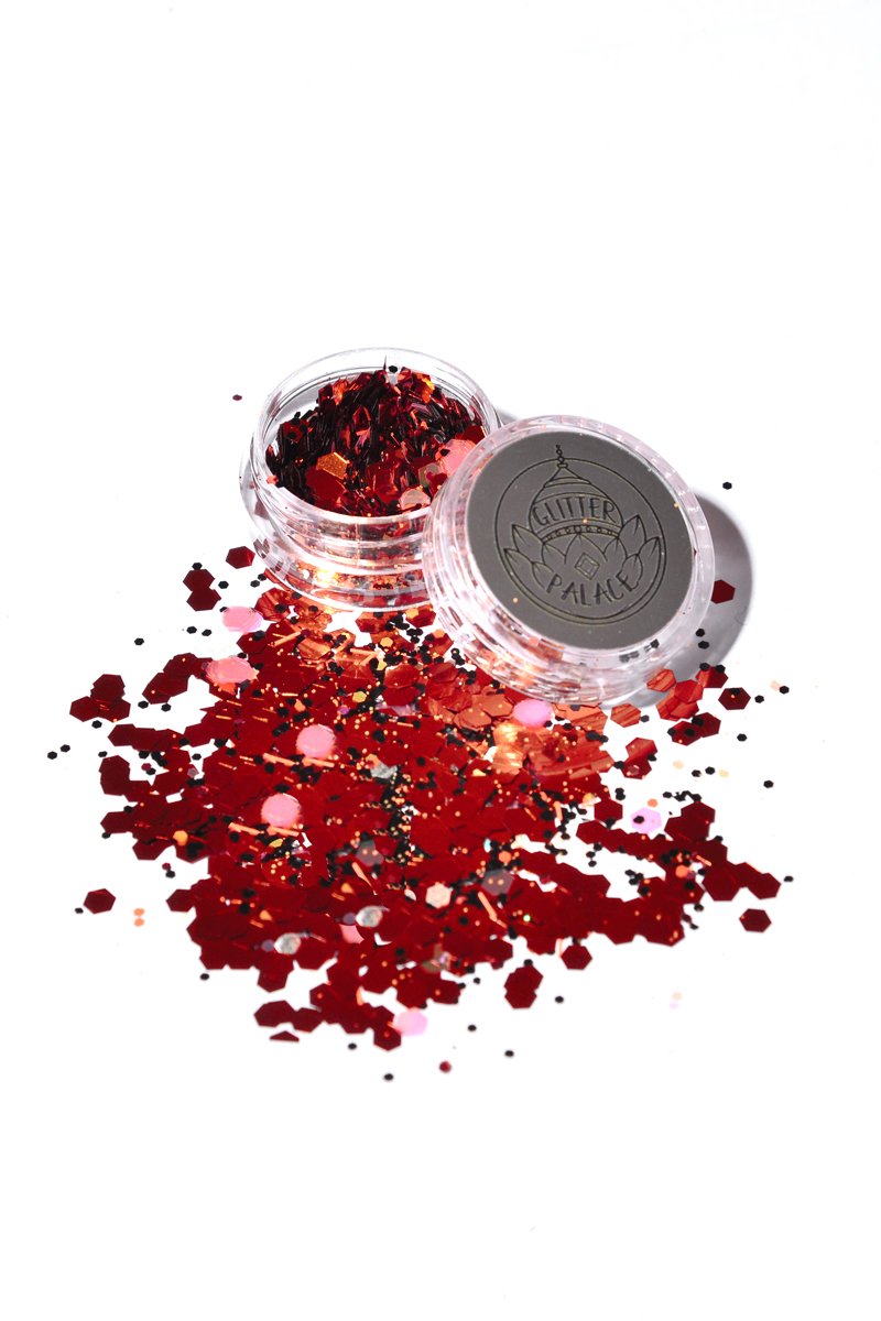 Glitter Palace 3ml Glitter Pot - Carrie-Face