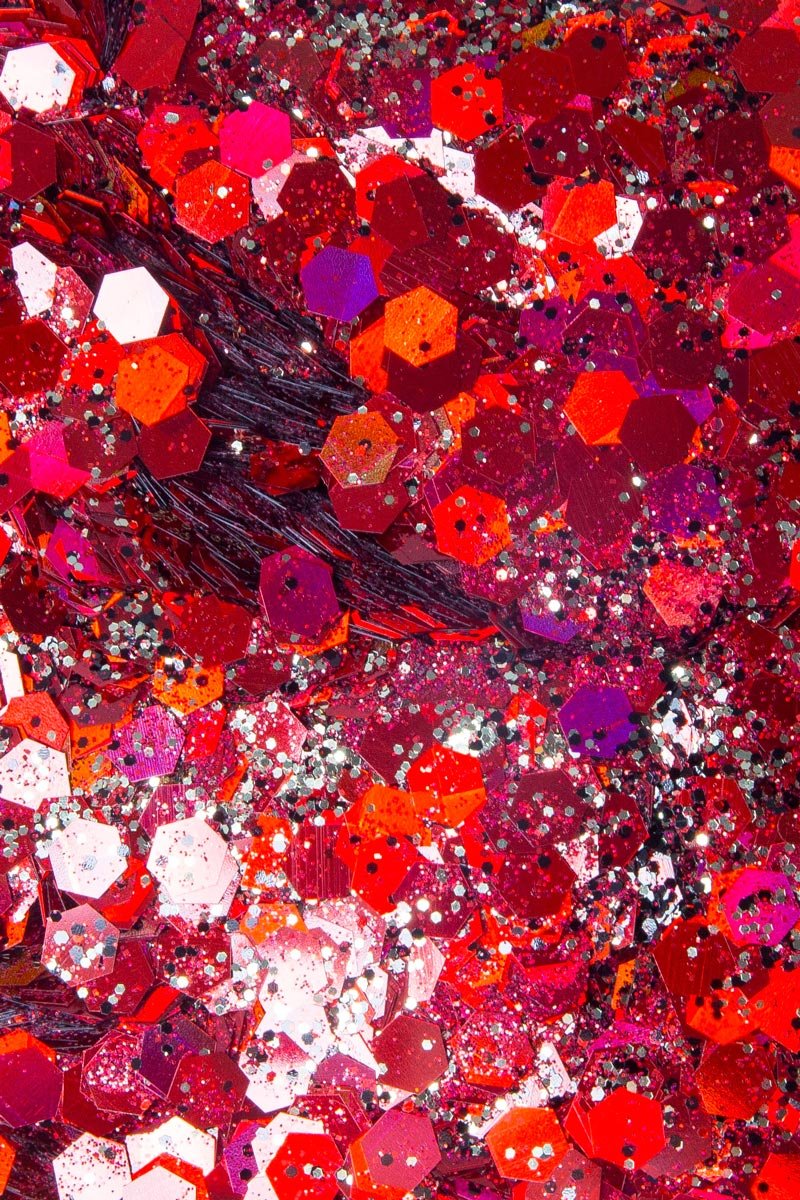 Glitter Palace 3ml Glitter Pot - Devilish Red-Beauty