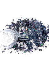Glitter Palace 3ml Glitter Pot - Sorceress Black-Beauty