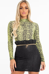 Gold Chunky Chain Padlock Key Belt - Peaches-Belts