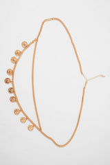 Gold Coin Belly Chain Belt - Deidra-Belts