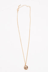 Gold Coin Chain Necklace - Deveah-Jewellery