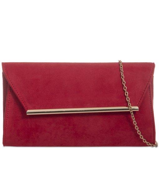 Gold Fastening Envelope Clutch - Katie-Bags