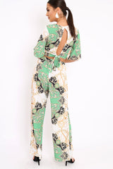 Green Co-ord Pattern Set - Iasia-Co-ords