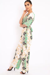 Green Co-ord Pattern Set - Iasia-Co-ords