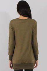 Green Fluffy Ice Cream Jumper - Noella-Jumper