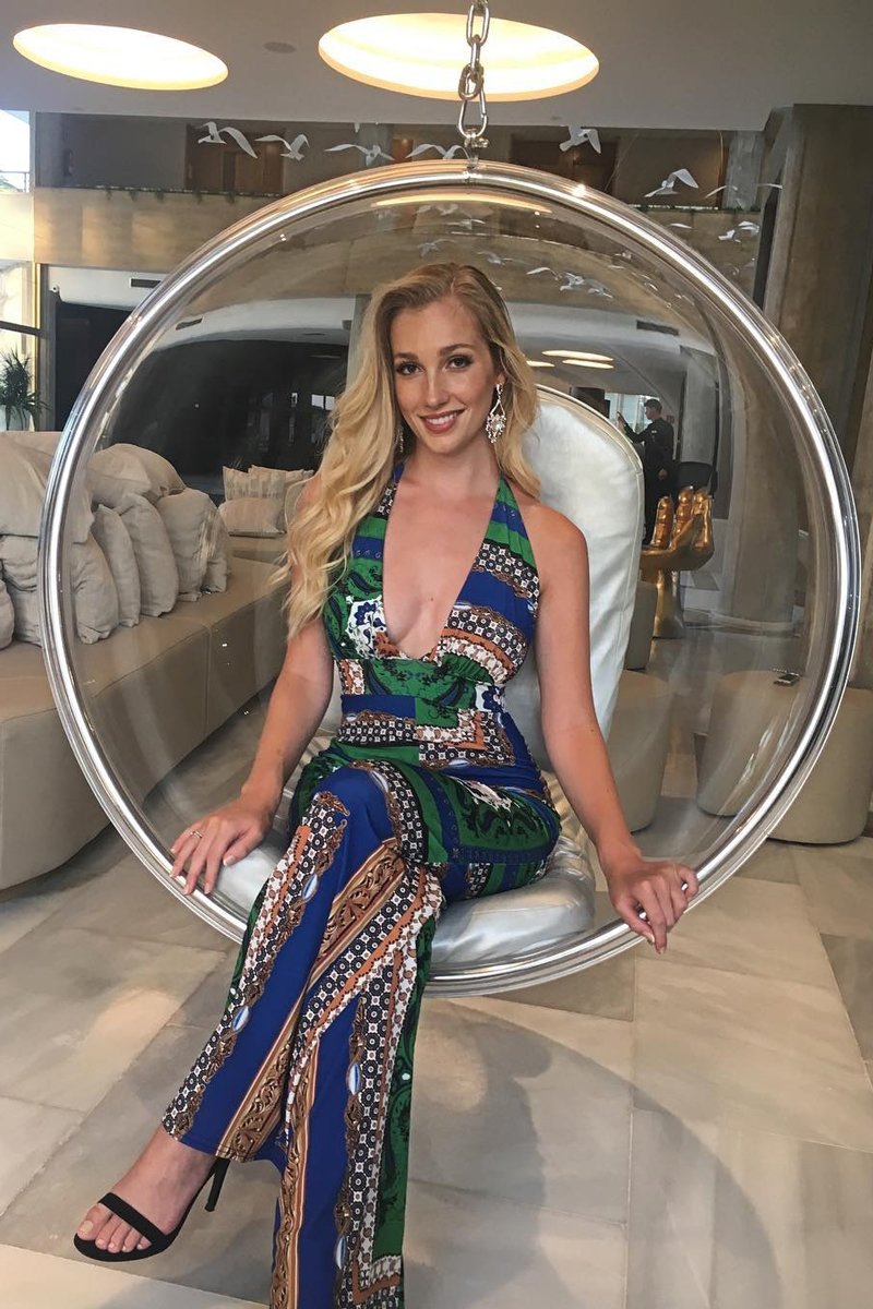 Green Scarf Print Backless Jumpsuit - Winslet-Jumpsuits