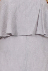 Grey Bandeau Playsuit - Collette-Playsuits