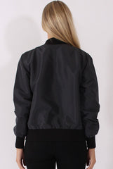 Grey Bomber Jacket - Maisie-Jackets