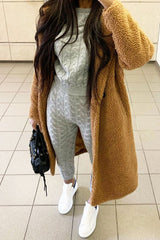 Grey Cable Knit Sweater and Leggings Loungewear Co-ord - Ionia-Co-ords