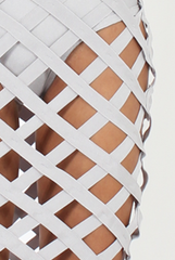 Grey Cage Bandage Skirt - Karla-Skirts