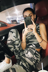 Grey Camo Lounge Wear Set - Hayda-Loungewear
