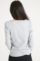Grey Distressed 'Arizona Phoenix' Print Top - Nova-Tops