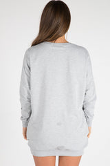 Grey Eagle Jumper Dress - Maria-Jumper