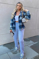 Grey Front Split Wide Leg Joggers - Jenise-Joggers