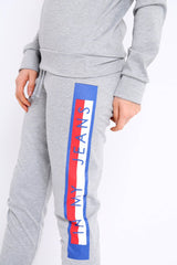 Grey In My Jeans Loungewear Set - Vyolet-Loungewear