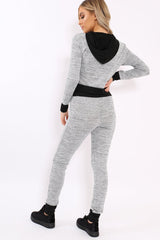 Grey Large Snake Applique Loungewear Set - Evie-Co-ords