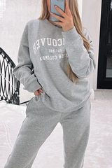 Grey Oversized Vancouver Sweatshirt - Kyran