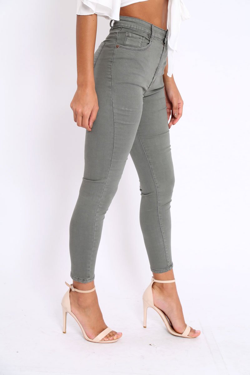 Grey Skinny Jeans - Madisson-Jeans