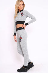Grey Snake Loungewear Set - Evie-Co-ords