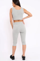 Grey Striped Loungewear Set - Ginny-Co-ords