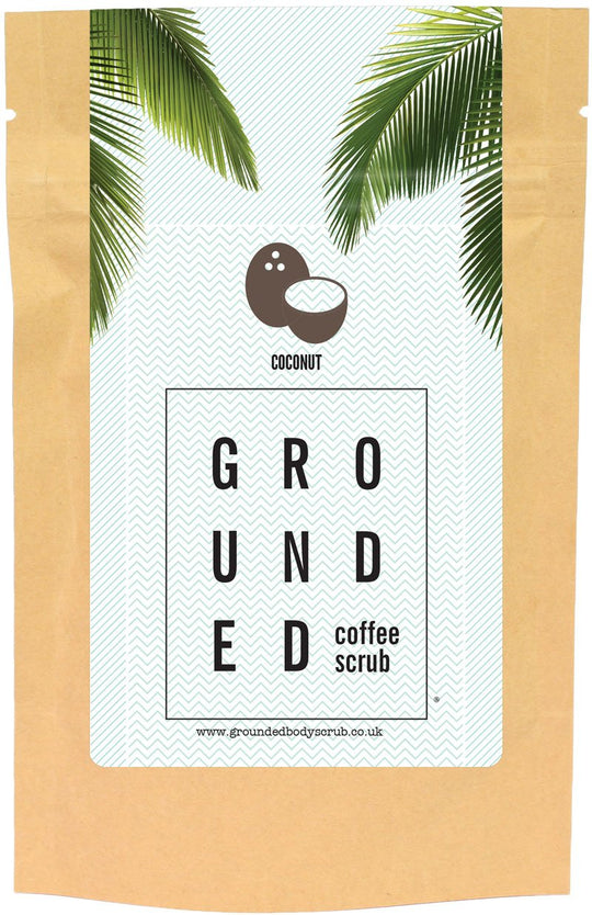 Grounded Coconut Coffee Scrub 100g