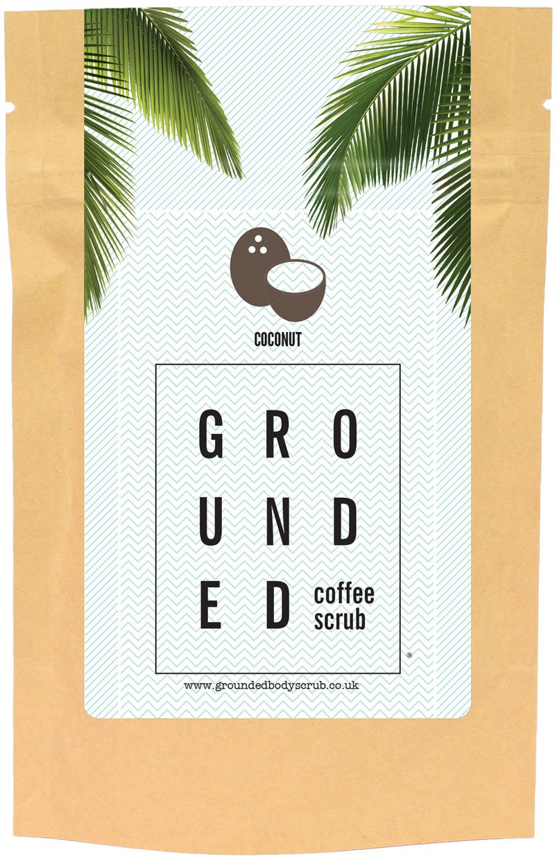 Grounded Coconut Coffee Scrub 100g-Body