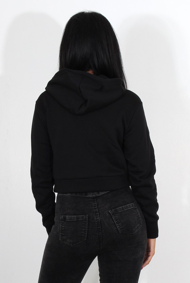 Hailey Black Hangover Hoodie-Hoodies