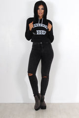 Hailey Black Hangover Hoodie-Hoodies