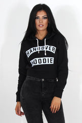 Hailey Black Hangover Hoodie-Hoodies
