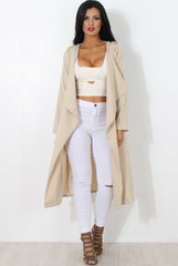 Jilo Camel Duster Coat-Coats