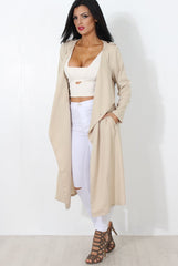 Jilo Camel Duster Coat-Coats