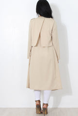 Jilo Camel Duster Coat-Coats