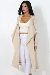 Jilo Camel Duster Coat-Coats