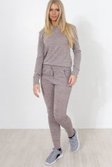 Josie Nude Loungewear Set-Loungewear