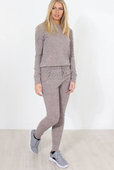 Josie Nude Loungewear Set-Loungewear