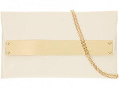 Joyce Chunky Gold Bar Clutch Bag-Bags