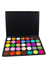 Kandi Cosmetics Glitter Eyeshadow Palette-Beauty