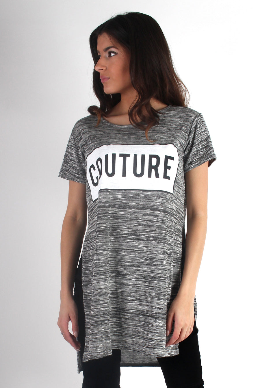 Kerri Couture Slogan Top-Tops