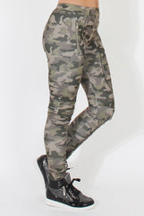 Khaki Camouflage Pants - Micha-Trousers