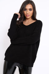 Khaki Chunky Knit Lace Up Sleeve Jumper - Sarah-Knitwear