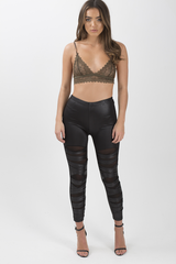 Khaki Lace Bralet - Daisy-Bralets