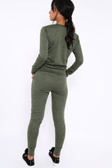 Khaki Loungewear Set - Josie-Loungewear