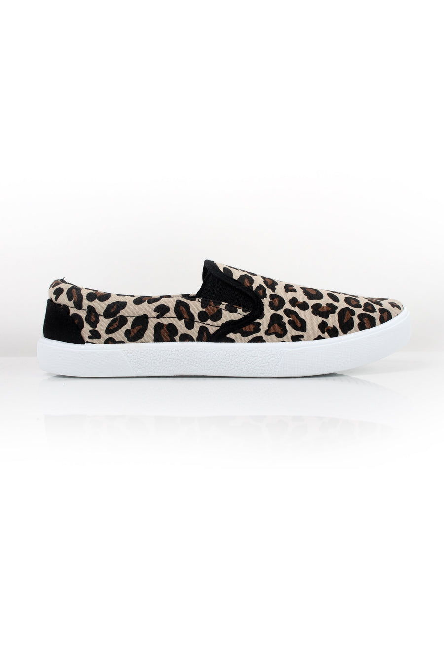Kim Leopard Print Flat Pumps-Shoes