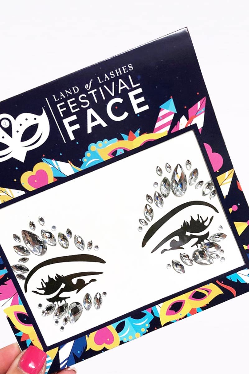 Land Of Lashes California Festival Face Jewels-Face
