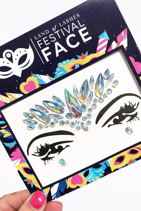 Land Of Lashes Iridescent Festival Face Jewels
