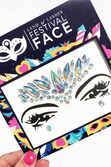 Land Of Lashes Iridescent Festival Face Jewels-Face