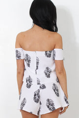 Lara White Off The Shoulder Two Piece-Co-ords